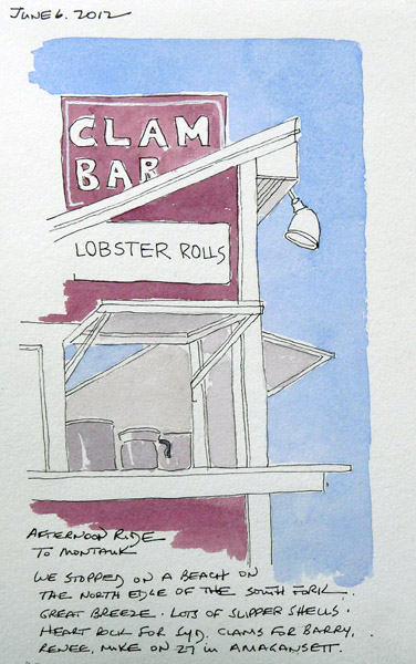 Clam Sketch